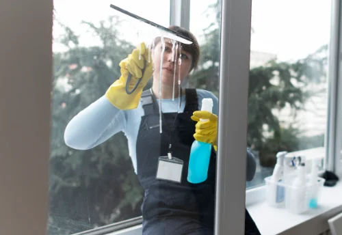 Nettoyage de vitres intérieures et extérieures à Freneuse